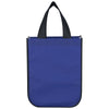 Hit Blue Shiny Non-Woven Shopper Tote Bag