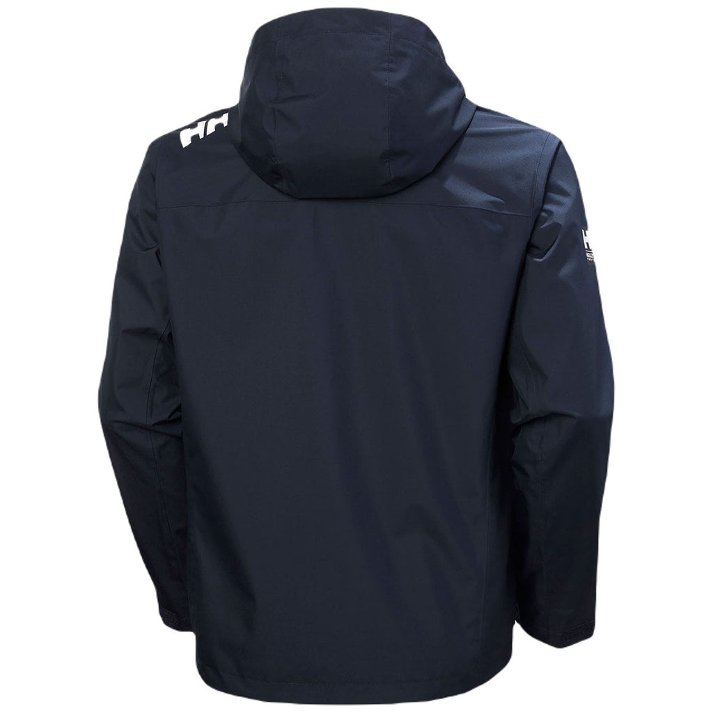 Helly Hansen Men's Navy Crew Hooded Jacket 2.0