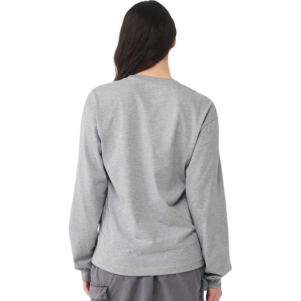 Bella + Canvas Unisex Athletic Heather 6 oz. Heavyweight Long Sleeve Tee