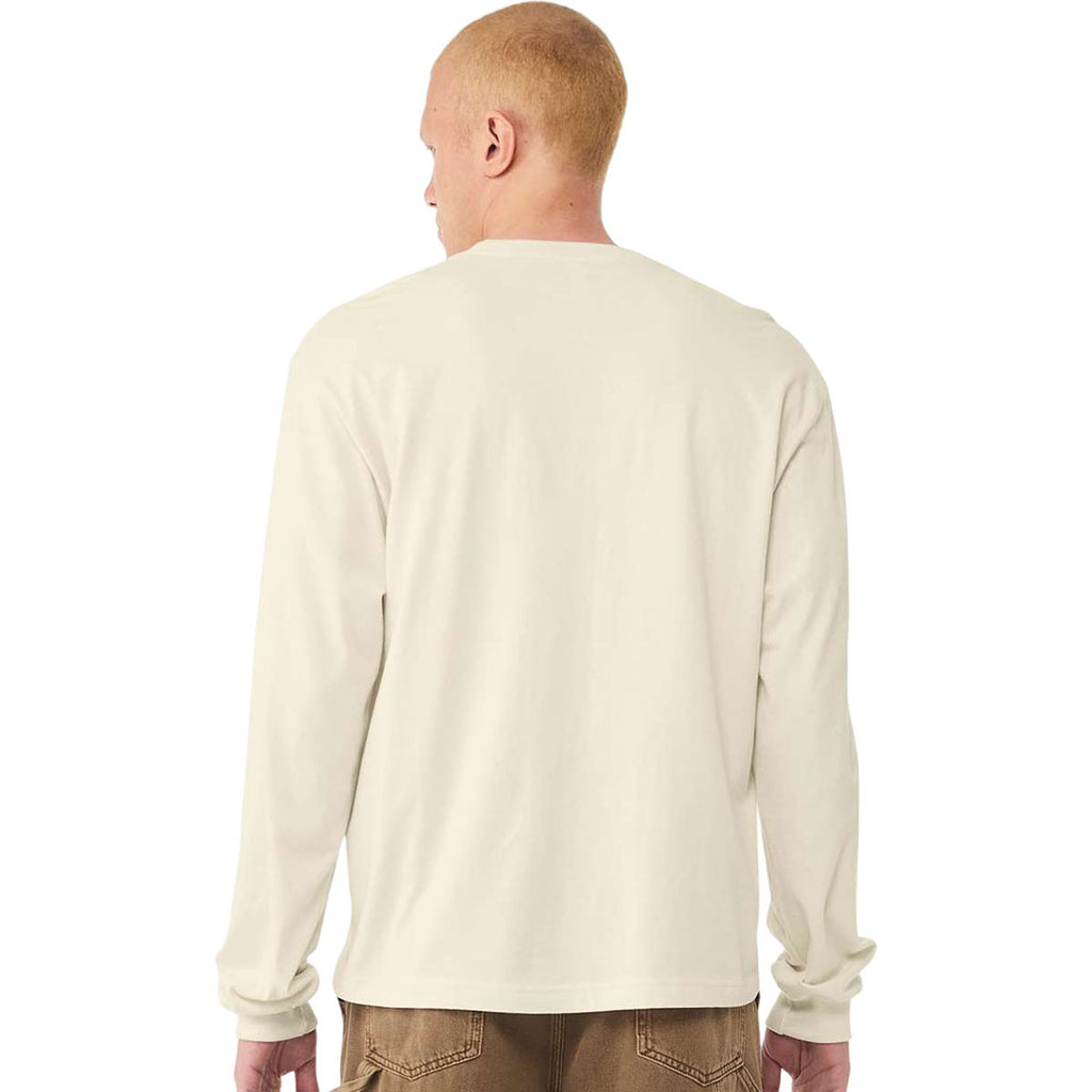 Bella + Canvas Unisex Natural 6 oz. Heavyweight Long Sleeve Tee