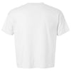 LAT Unisex White Crew Tee