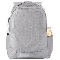 Leed's Grey Overland TSA Friendly 17 Inch Laptop Backpack with USB Port