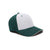 Pacific Headwear Dark Green/Silver Universal M2 Contrast Performance Cap