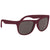 Hit Maroon/Maroon Rubberized Sunglasses