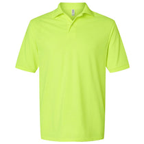 Jerzees Men's Safety Green Dri-Power Polo