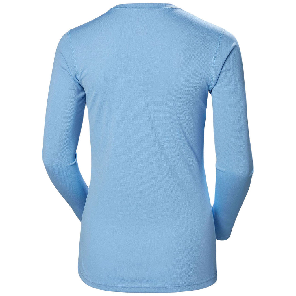 Helly Hansen Women's Bright Blue Tech Crew Long Sleeve