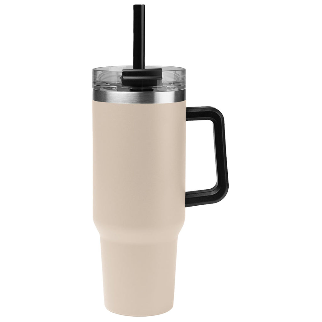 Hit Beige 40 Oz. Intrepid Stainless Steel Tumbler