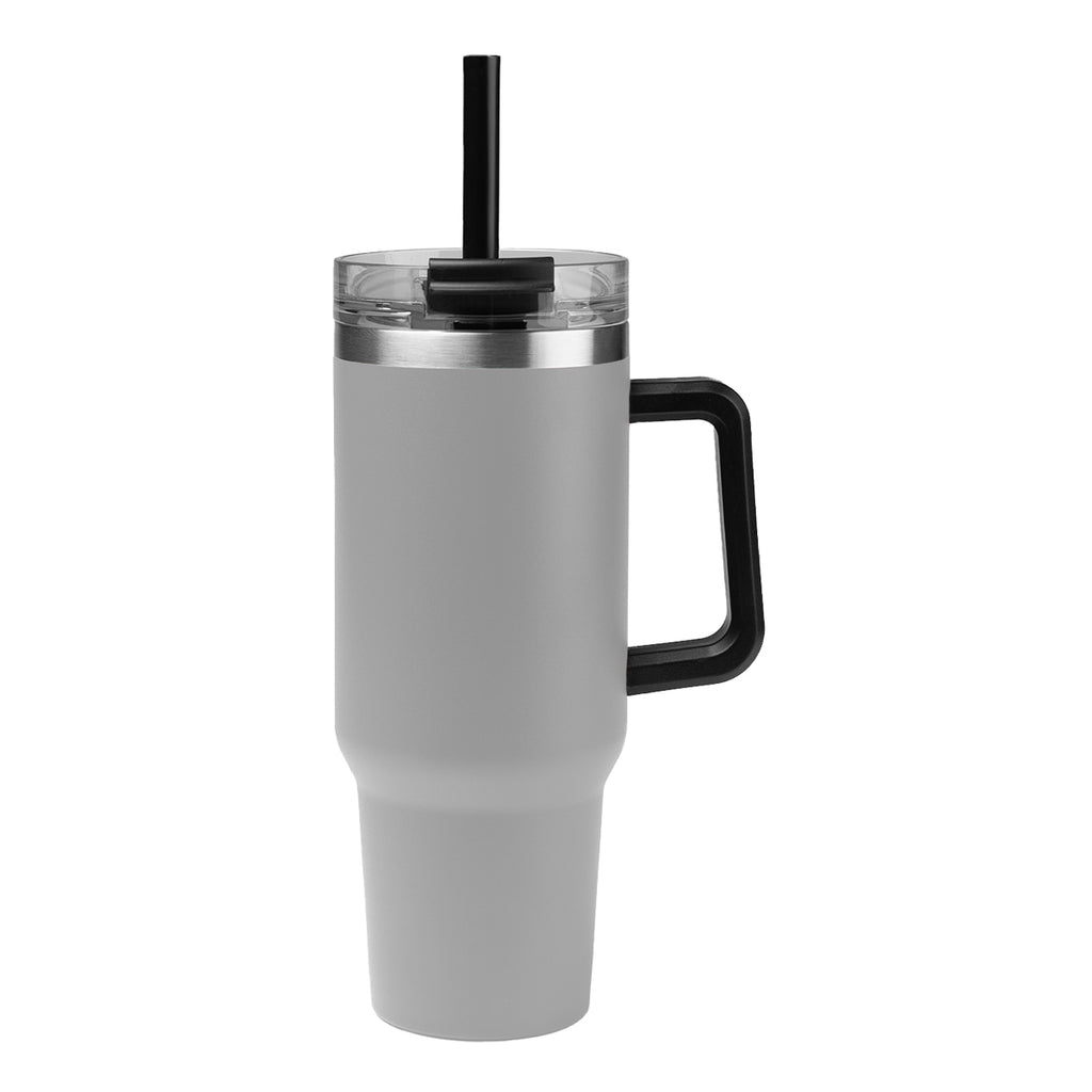 Hit Grey 40 Oz. Intrepid Stainless Steel Tumbler