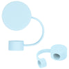 Hit Light Blue Silicone Straw Topper