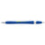 GoodValue Blue with Blue Ink Chrome Dart Pen