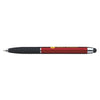 GoodValue Red with Black Ink Metallic Cool Grip Stylus Pen