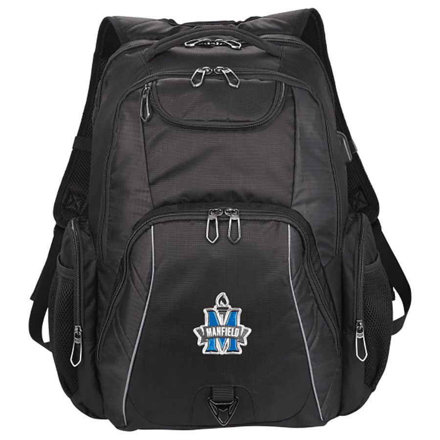 48-Hour Leed's Black Rainier TSA Friendly 17 Inch Laptop Backpack