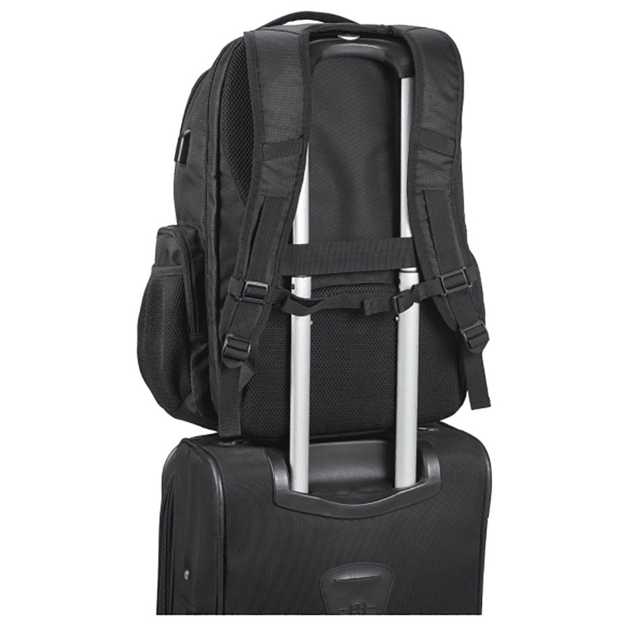 48-Hour Leed's Black Rainier TSA Friendly 17 Inch Laptop Backpack