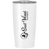 Hit WHite with Clear Lid 20 Oz. Himalayan Tumbler