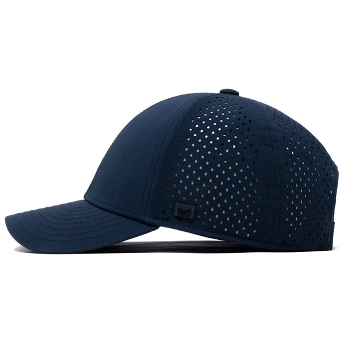 Melin Navy A-Game Hydro Classic Performance Snapback Hat