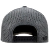 Melin Heather Charcoal A-Game Hydro Small Performance Snapback Hat