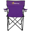 Hit Purple Folding Chair With Carrying Bag