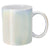 HIT White 12 oz. Iridescent Ceramic Mug