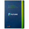 The Smartnotebook Blue With Green Strap Smart Flex