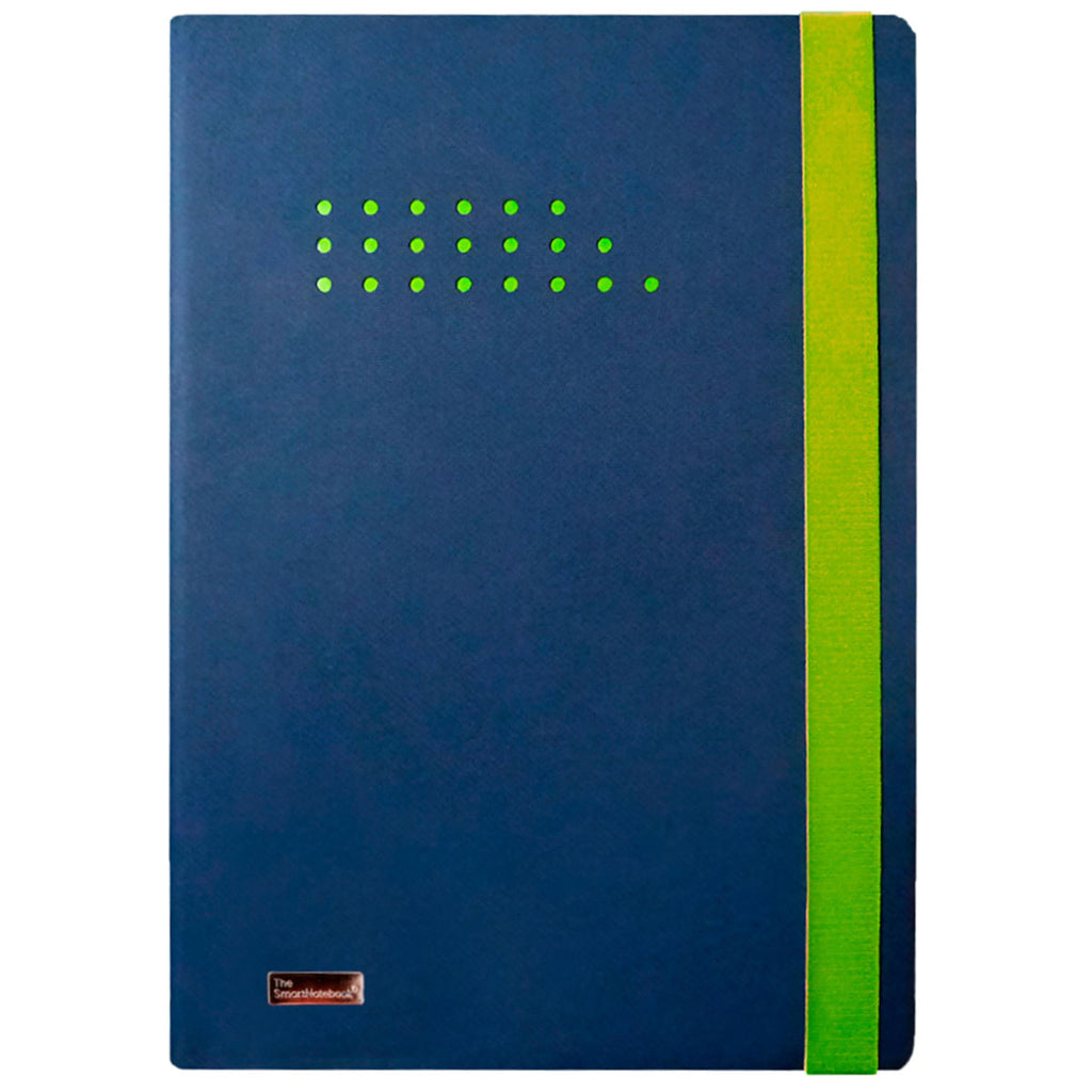 The Smartnotebook Blue With Green Strap Smart Flex