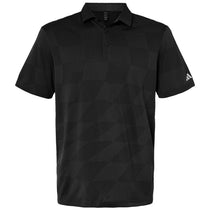 Adidas Men's Black Ultimate365 Textured Polo