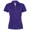 adidas Golf Women's Collegiate Purple Performance Sport Shirt