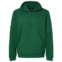 Adidas Men's Collegiate Green Fleece Hooded Sweatshirt