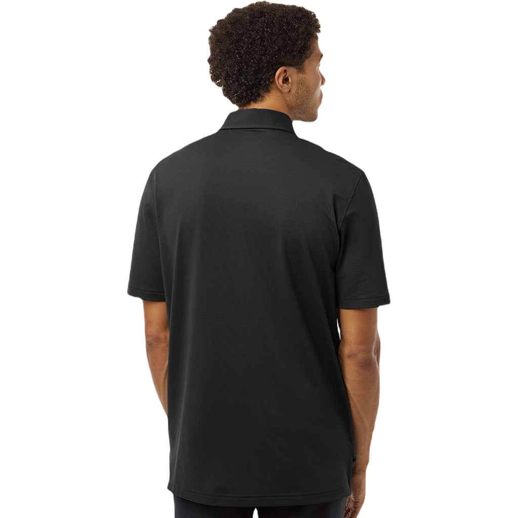 Adidas Men's Black Button-Down Short Sleeve Shirt