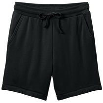 Bella + Canvas Unisex Black Sponge Fleece Sweatshort