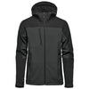 Stormtech Men's Dolphin/Black Cascades Softshell Hoody