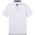 UNRL Men's White-Navy Cayman Polo