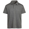 Landway Men's Heather Charcoal Reflex High Performance Polo