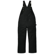 Carhartt Unisex Black Firm Duck Insulated Bib Overalls