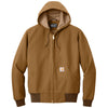 Carhartt Men's Carhartt Brown Tall Thermal-Lined Duck Active Jacket