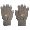 Debco Dark Grey/Light Grey Knit Touch Screen Gloves