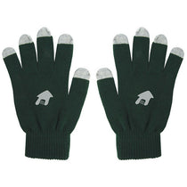 Debco Forest Grey/Grey Knit Touch Screen Gloves