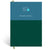 Papier Navy/Dark Green Colorblock Dotted Notebook