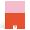 Papier Pink/Red Colorblock Gratitude Journal