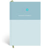 Papier Blue/Light Blue Colorblock Plain Notebook