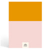 Papier Pink/Mustard Colorblock Recipe Journal