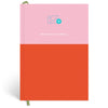 Papier Pink/Red Colorblock Travel Journal