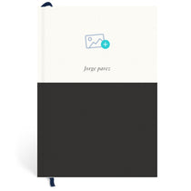 Papier Ink Black Demi Recipe Journal