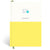 Papier Yellow Demi Wellness Journal