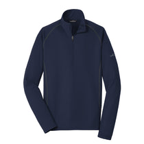 Eddie Bauer Men's River Blue Navy 1/2-Zip Base Layer Fleece