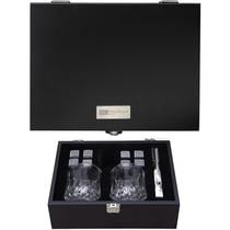 Logomark Downey Black 14-Piece Whiskey Set