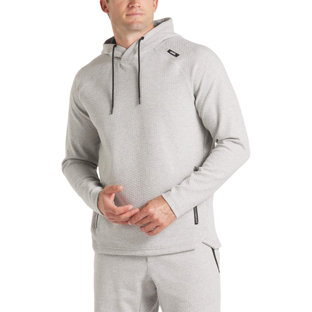 UNRL Men's Heather Grey Elevation Hoodie