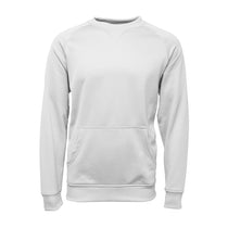 BAW White Crewneck Fleece Sweatshirt