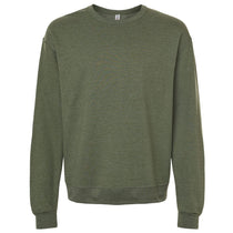 Jerzees Unisex Military Green Heather Ultimate CVC Crewneck Sweatshirt