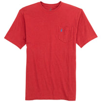 Johnnie-O Men's Ruby Red Heathered Dale T-Shirt