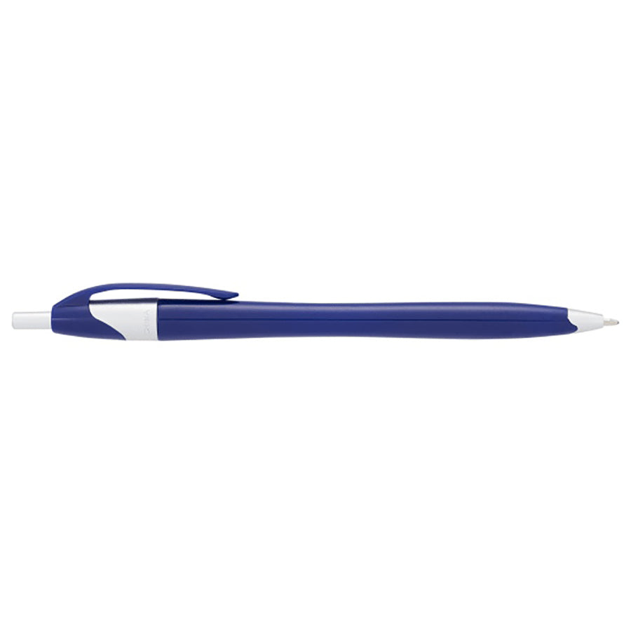 Bullet Blue w/Silver Trim Cougar Retractable Ballpoint Pen